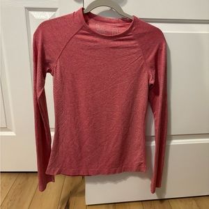 Figs Salta Seamless Long sleeve Underscub pink